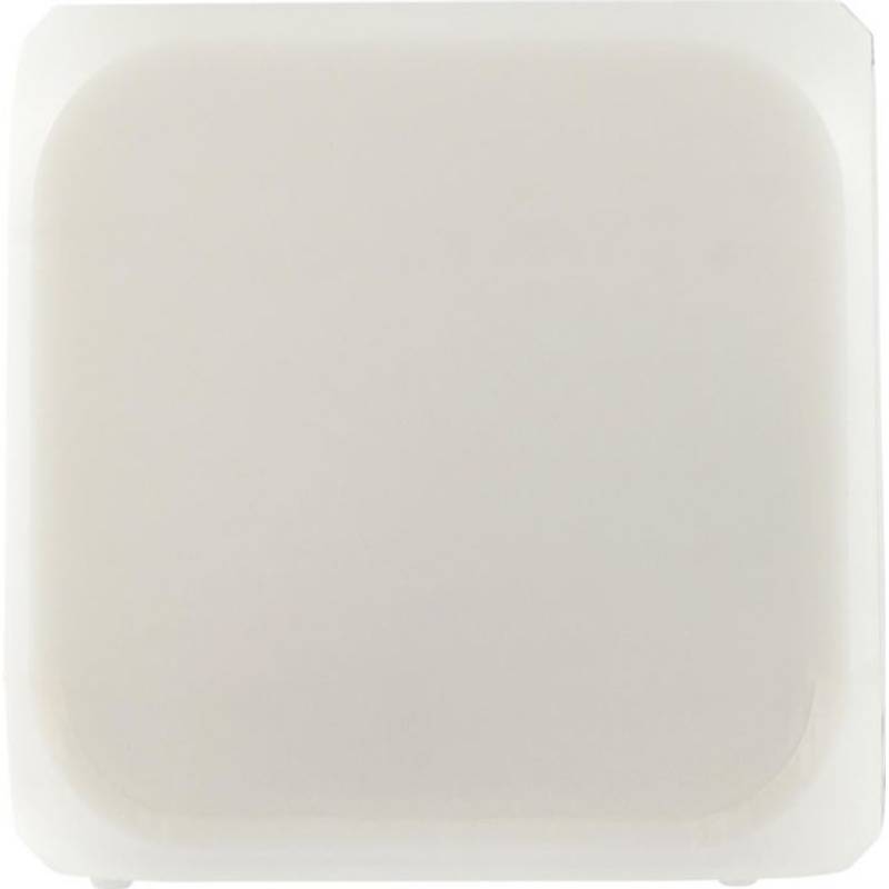 Budík ve tvaru kostky, mění barvu, bílá Budík ve tvaru kostky, mění barvu, bílá