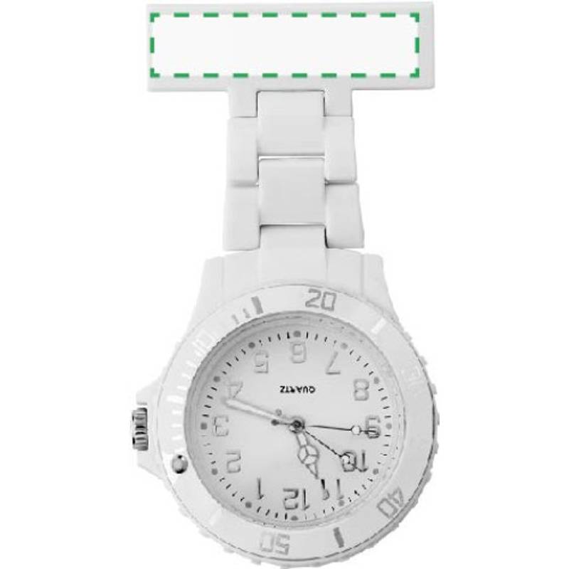 Plastové hodiny, biela Plastové hodiny, biela