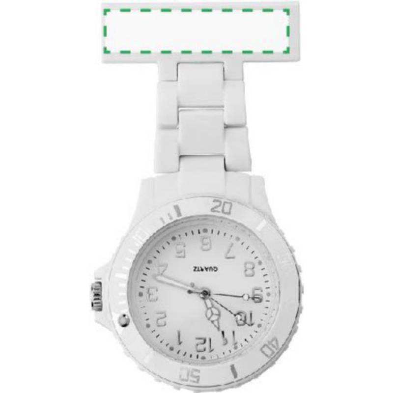Plastové hodiny, biela Plastové hodiny, biela