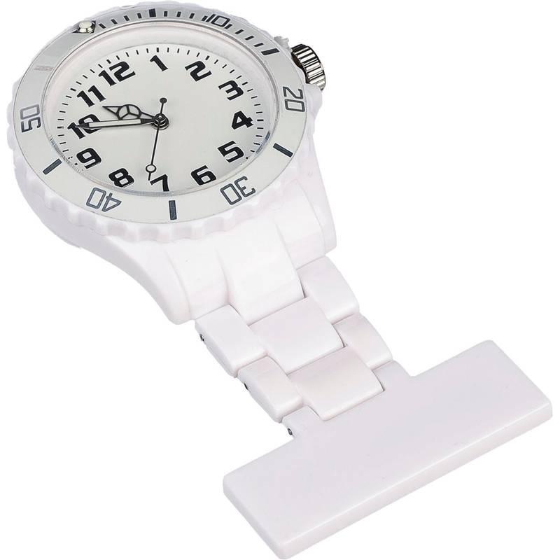 Plastové hodiny, biela Plastové hodiny, biela