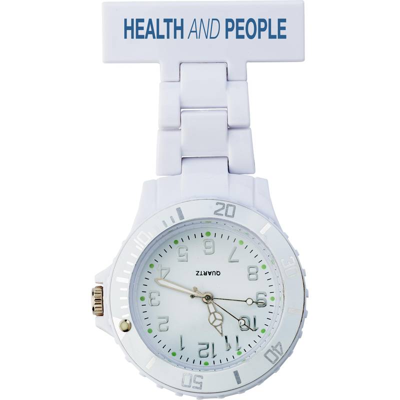Plastové hodiny, biela Plastové hodiny, biela