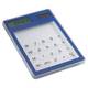 Kalkulačka so solárnym panelom, modrá