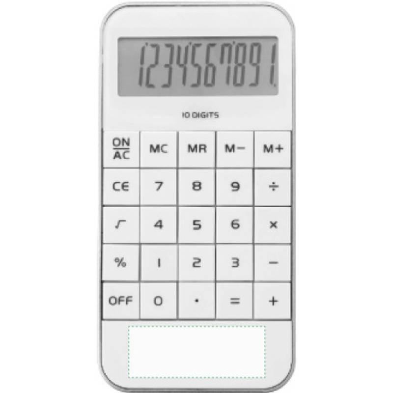 MATH desetimístná kalkulačka ve tvaru mobilu