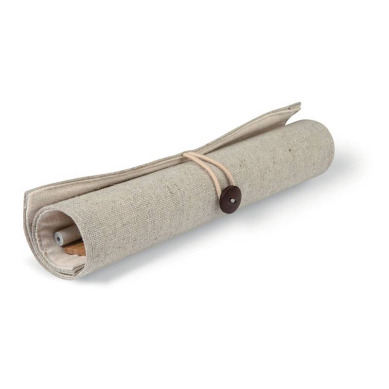 Kancelářská sada z eko materiálů, v plátěném pouzdře / ECOSET / Kancelářská sada z eko materiálů, v plátěném pouzdře / ECOSET /