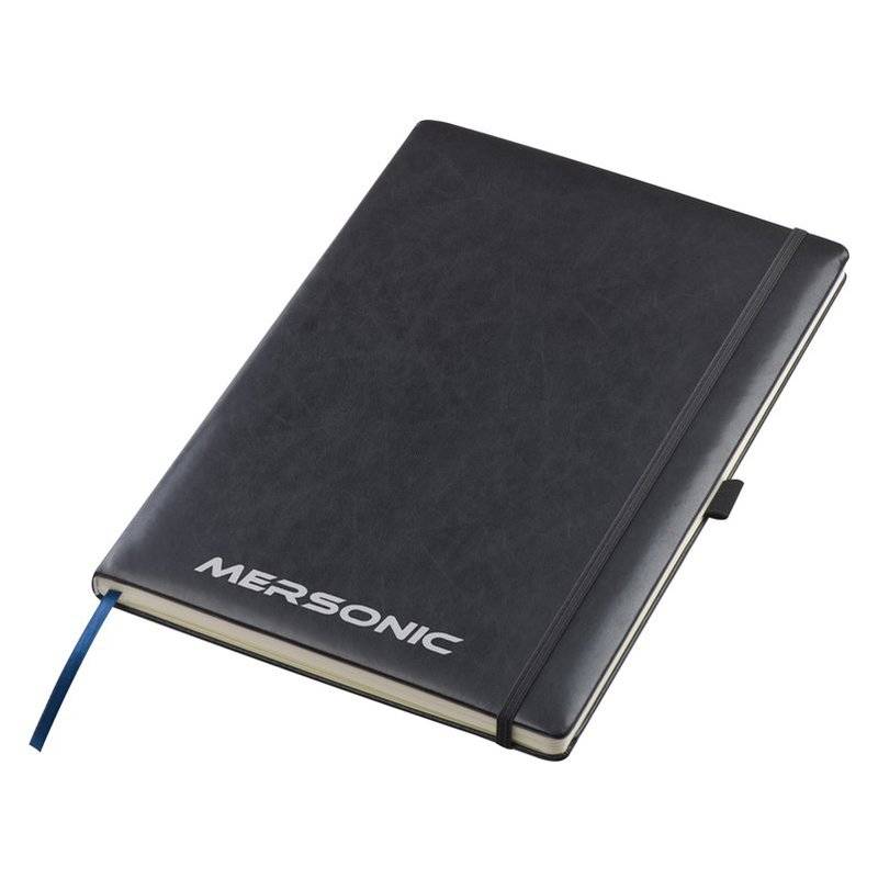 Poznámkový blok A4, černá Poznámkový blok A4, černá