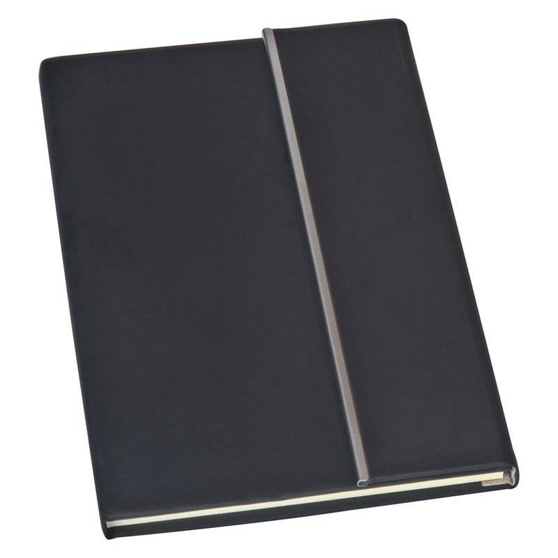 Poznámkový blok A5, zatváranie na magnet, čierna Poznámkový blok A5, zatváranie na magnet, čierna