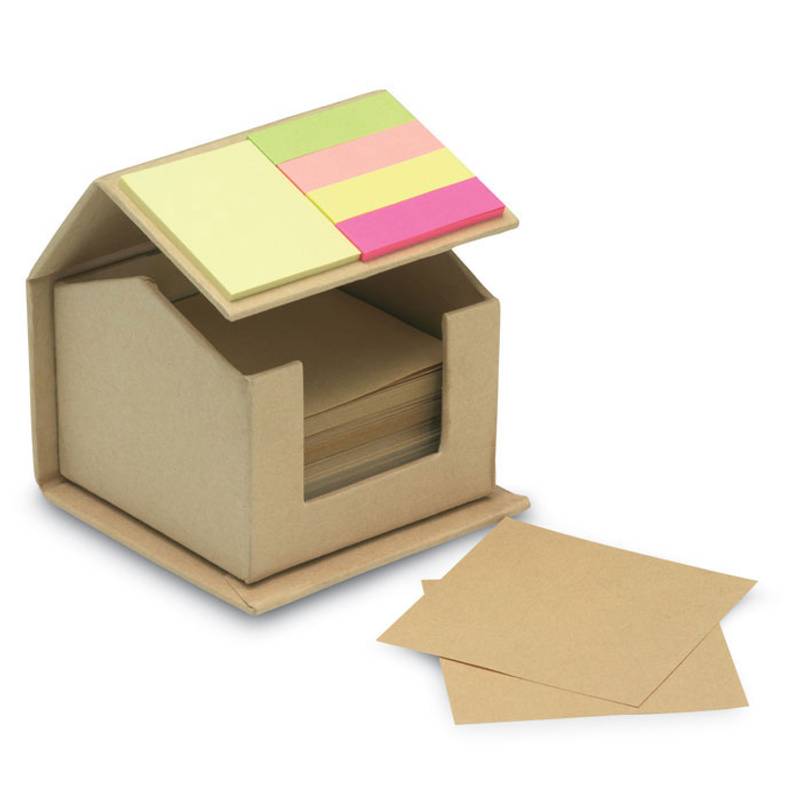 Samolepící papírky a memo Bock, tvar domku HAUS