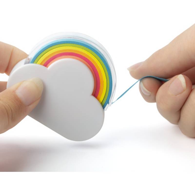 LANDON Plastový zásobník se samolepicími barevnými značkami LANDON Plastový zásobník se samolepicími barevnými značkami