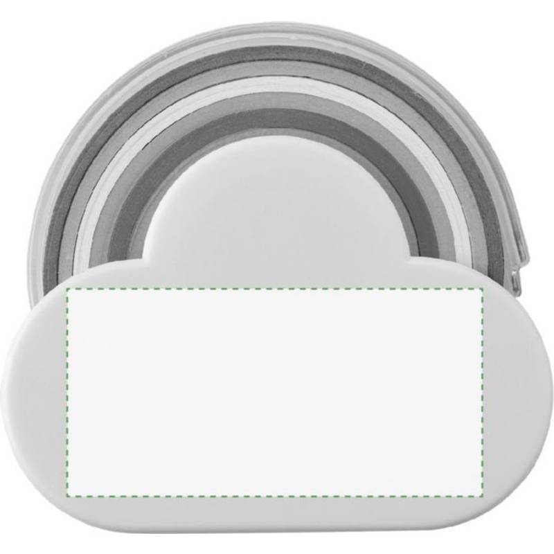 LANDON Plastový zásobník se samolepicími barevnými značkami LANDON Plastový zásobník se samolepicími barevnými značkami