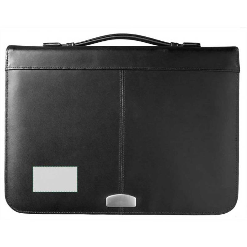 EMISAR konferenční desky A4, blok, kožená štípenka, černá EMISAR konferenční desky A4, blok, kožená štípenka, černá