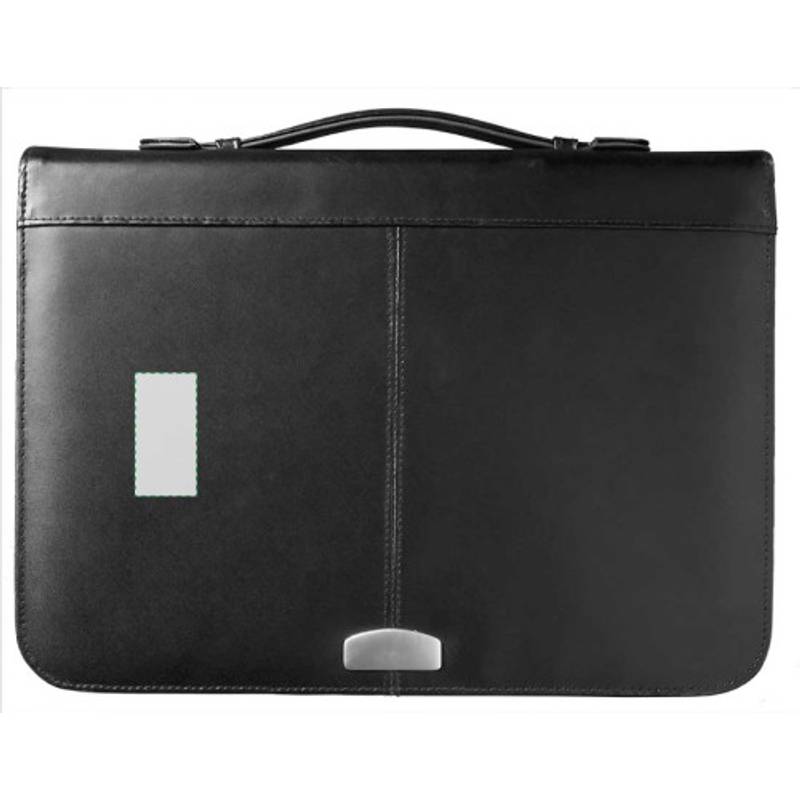 EMISAR konferenční desky A4, blok, kožená štípenka, černá EMISAR konferenční desky A4, blok, kožená štípenka, černá