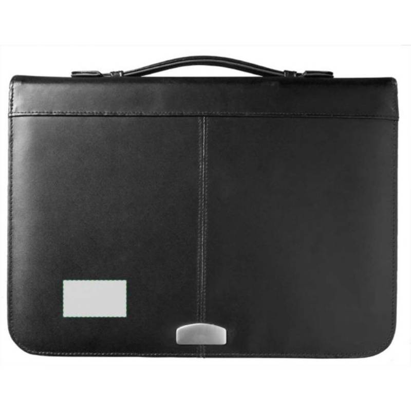 EMISAR konferenční desky A4, blok, kožená štípenka, černá EMISAR konferenční desky A4, blok, kožená štípenka, černá