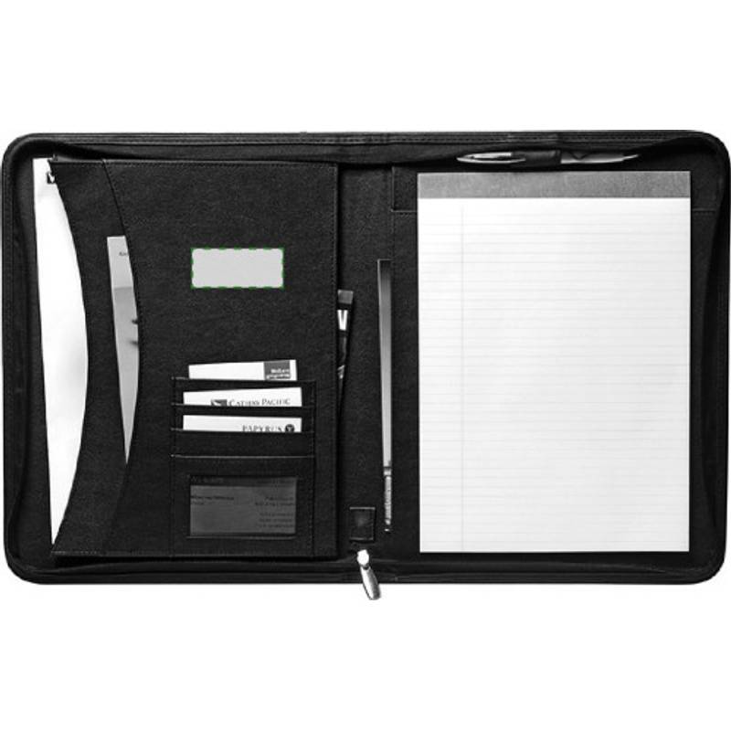 POSLANEC konferenčné dosky A4, blok, kožoná štiepenka, čierna POSLANEC konferenčné dosky A4, blok, kožoná štiepenka, čierna