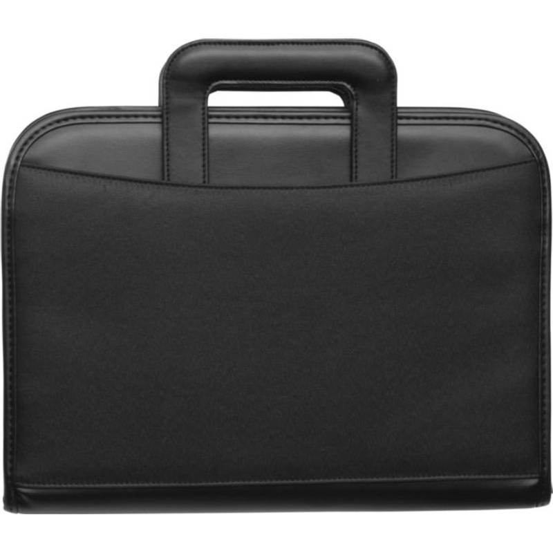 Konferenční desky A4 na zip, kalkulačka, blok, černá Konferenční desky A4 na zip, kalkulačka, blok, černá