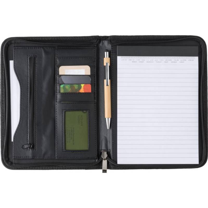 Kožené konferenční desky A5 s blokem Kožené konferenční desky A5 s blokem