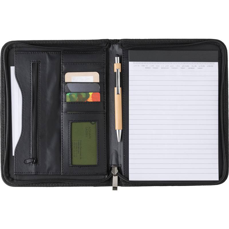 Kožené konferenční desky A5 s blokem Kožené konferenční desky A5 s blokem