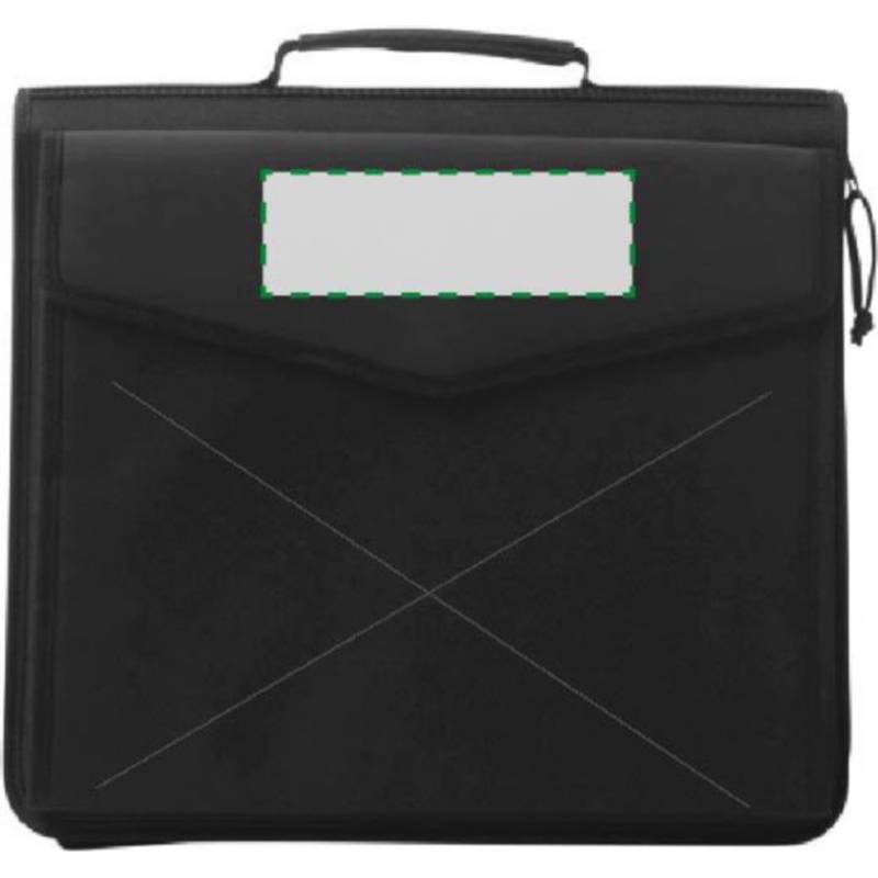 Konferenčné dosky A4 na zips, čierna Konferenčné dosky A4 na zips, čierna