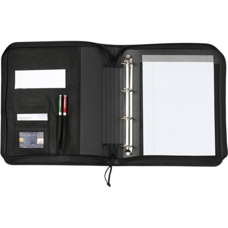 Konferenčné dosky A4 na zips, čierna Konferenčné dosky A4 na zips, čierna