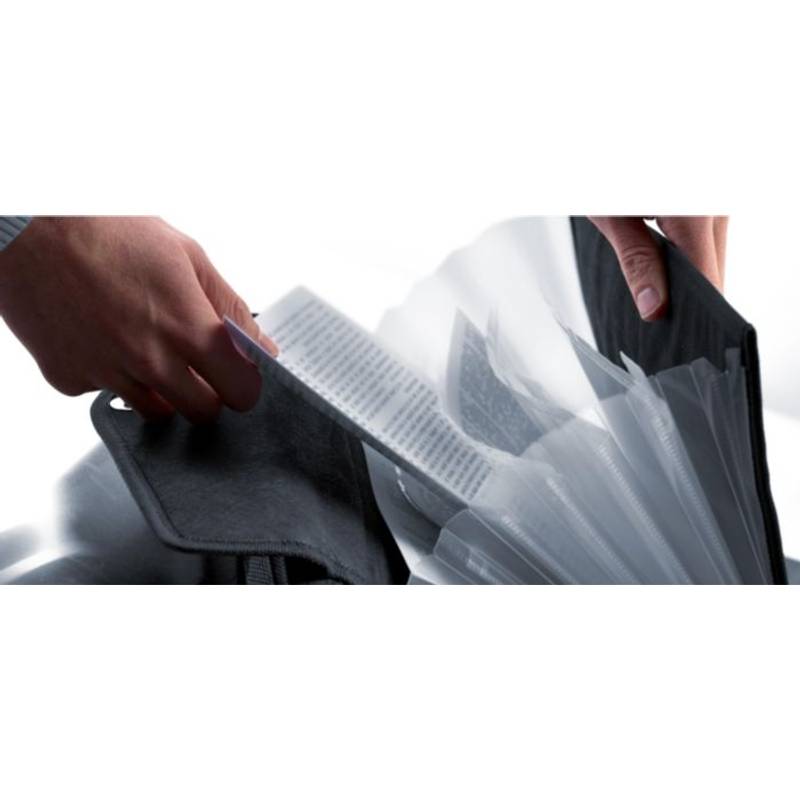 Konferenčné dosky A4 na zips, čierna Konferenčné dosky A4 na zips, čierna