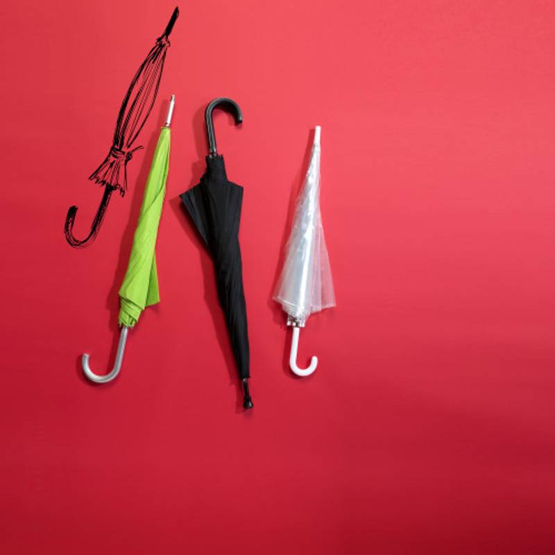 Automatický dáždnik a vychádzková palica, značky Charles Dickens,čierna Automatický dáždnik a vychádzková palica, značky Charles Dickens,čierna