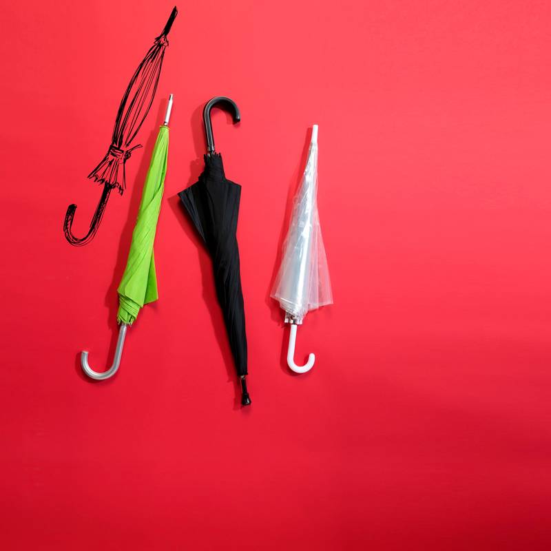 Automatický dáždnik a vychádzková palica, značky Charles Dickens,čierna Automatický dáždnik a vychádzková palica, značky Charles Dickens,čierna