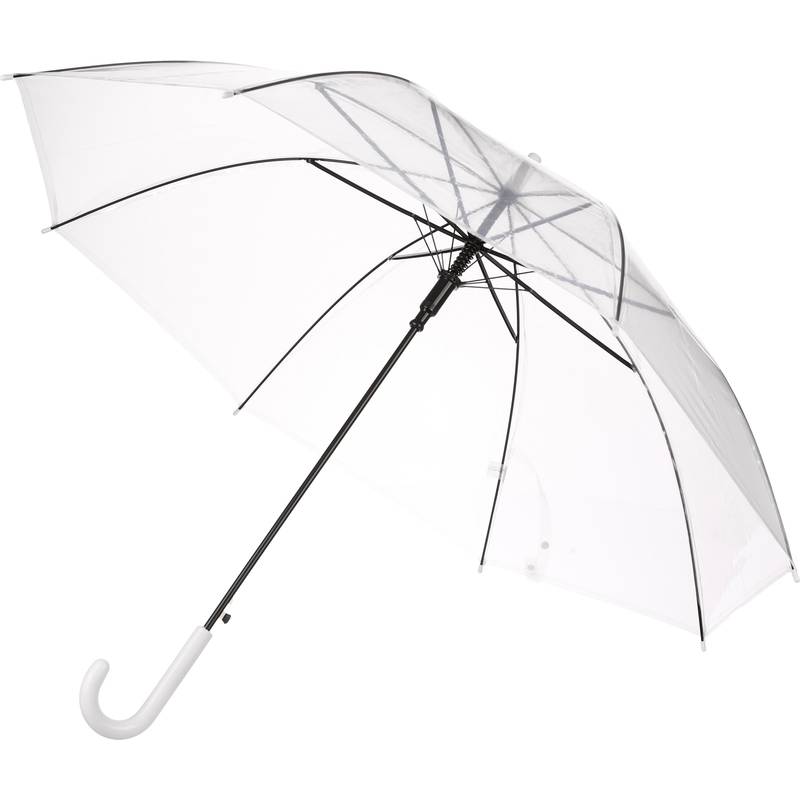 Transparentný automatický dáždnik, transparentná Transparentný automatický dáždnik, transparentná