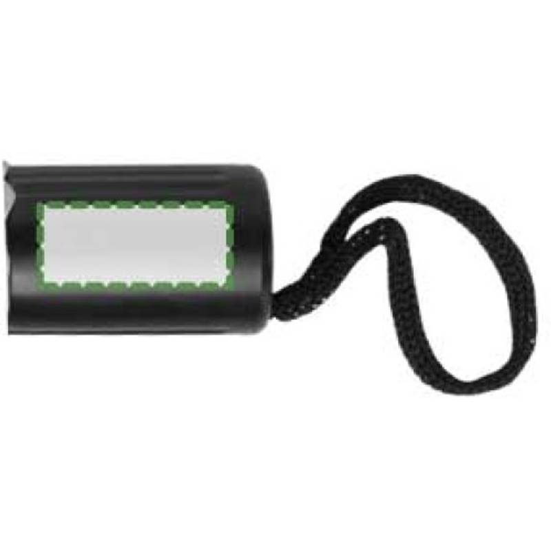 Skládací deštník, nylonový obal, černá Skládací deštník, nylonový obal, černá