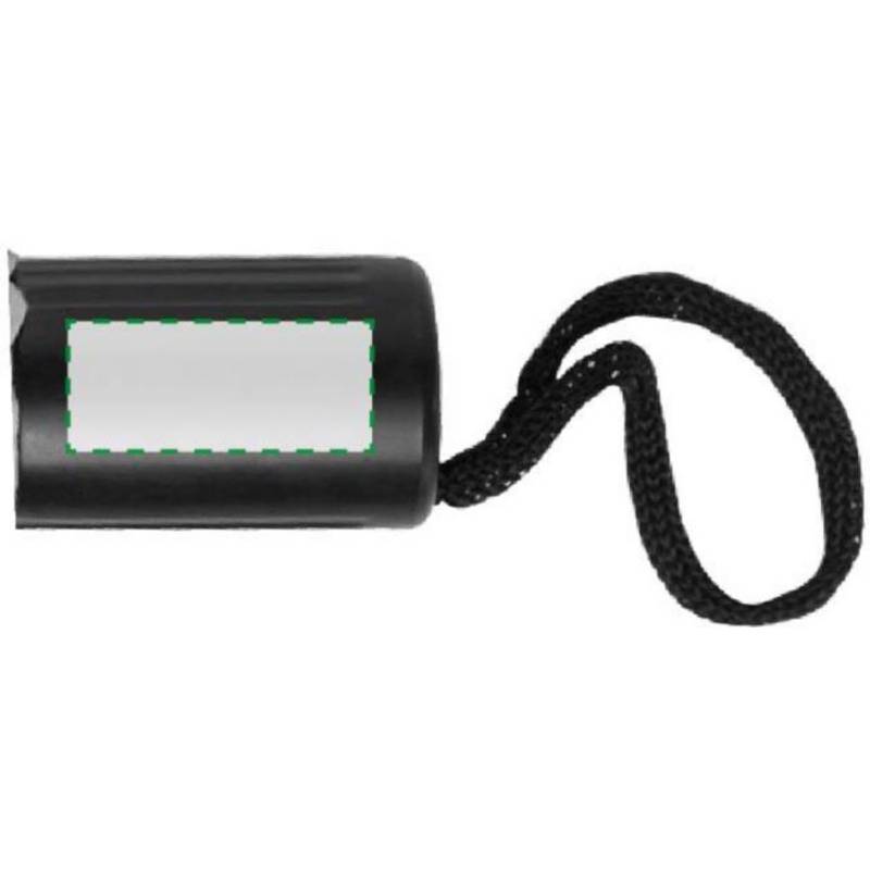 Skládací deštník, nylonový obal, černá Skládací deštník, nylonový obal, černá