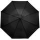 Skladací dáždnik, nylonový obal, čierna