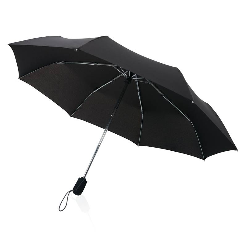21 "automatický skladací dáždnik Traveler, čierna