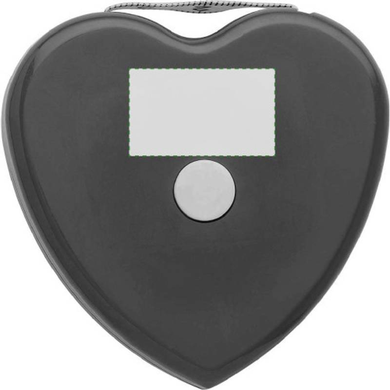 Meter na meranie BMI, tvar srdca, červená Meter na meranie BMI, tvar srdca, červená