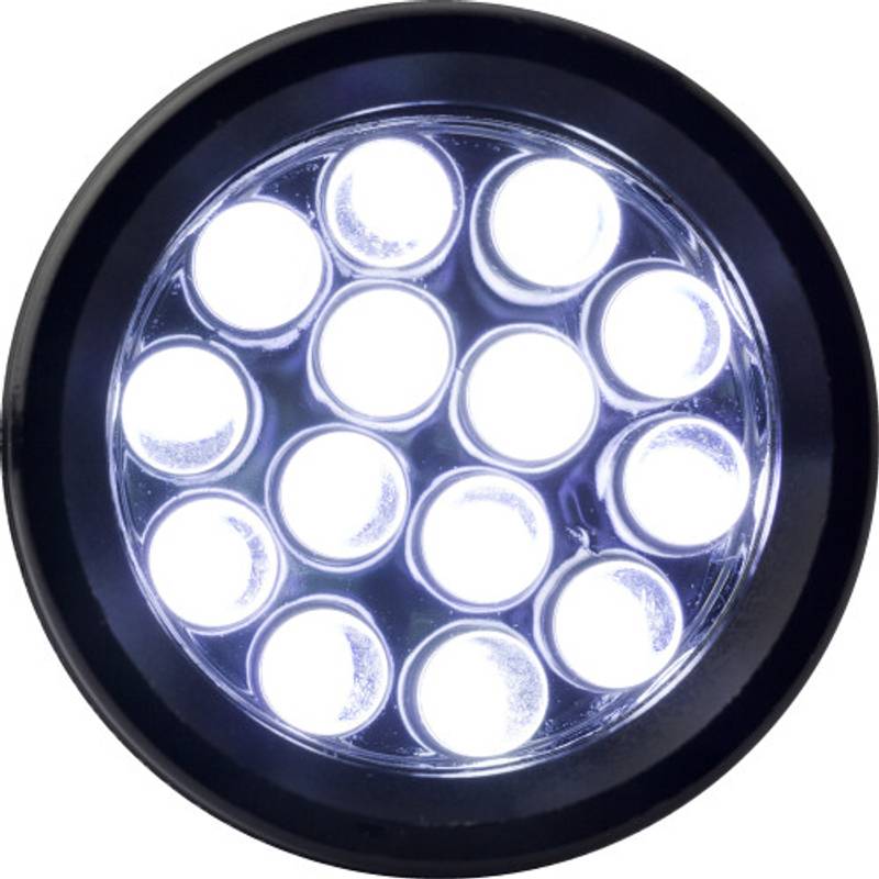 Kapesní svítilna, 14 LED světel, kovová Kapesní svítilna, 14 LED světel, kovová