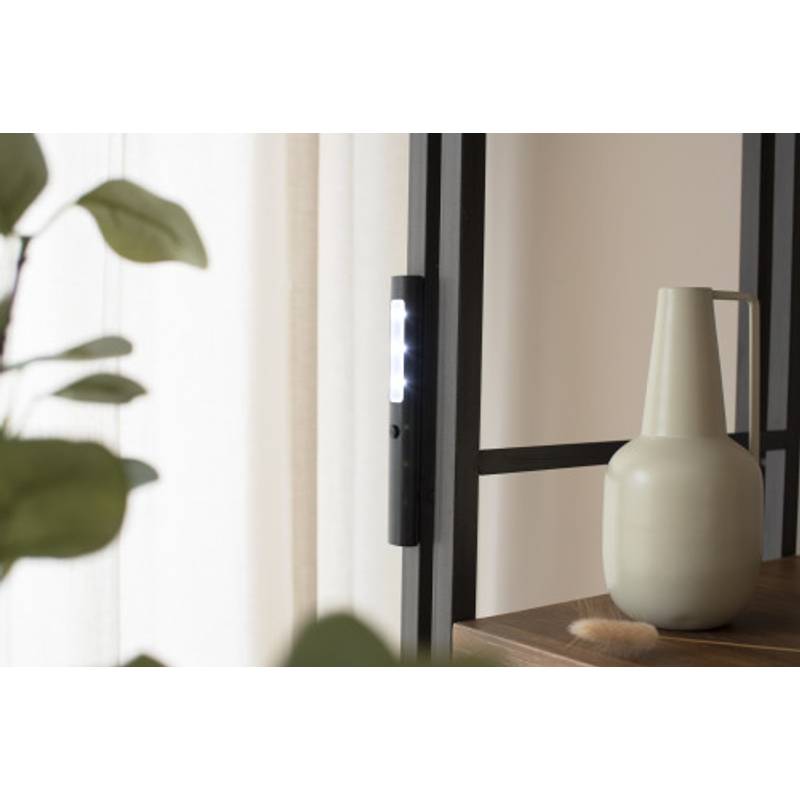 Plastové pracovné LED svietidlo s magnetom, čierna Plastové pracovné LED svietidlo s magnetom, čierna