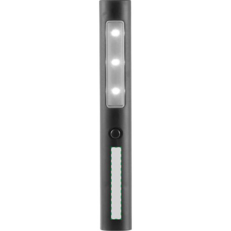 Plastové pracovné LED svietidlo s magnetom, čierna Plastové pracovné LED svietidlo s magnetom, čierna