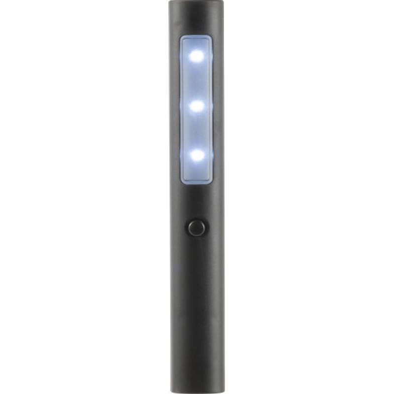 Plastové pracovní LED svítidlo s magnetem, černá