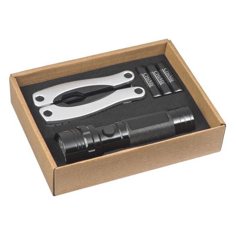 Sada baterky a náradia, čierna Sada baterky a náradia, čierna