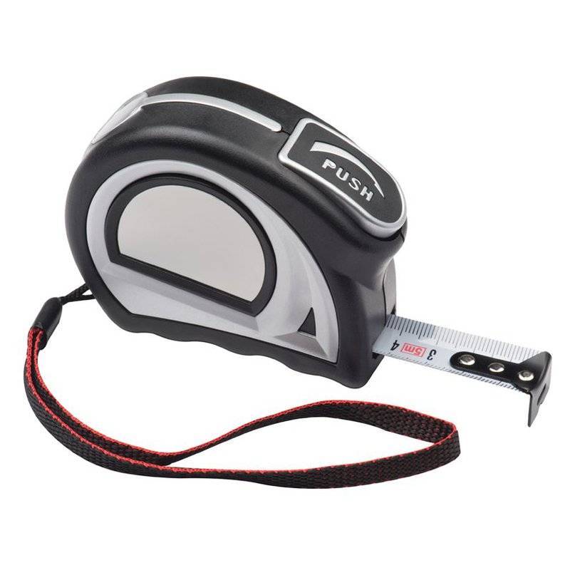 Svinovací metr, 5 m, černá Svinovací metr, 5 m, černá