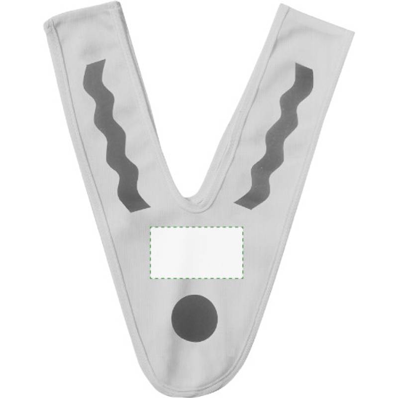 SAFECHILD Detská reflexná vesta v tvar V, žltá SAFECHILD Detská reflexná vesta v tvar V, žltá