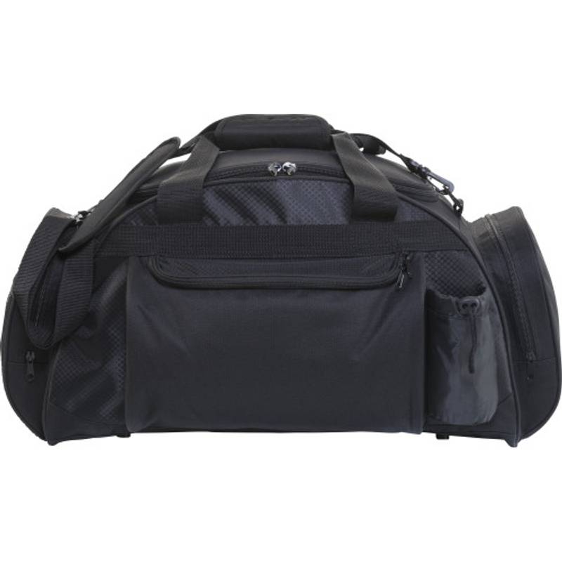 MENDABA cestovná taška s viacerými vreckami, čierna
