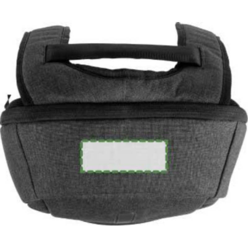 Polyesterový batoh na notebook, čierna Polyesterový batoh na notebook, čierna