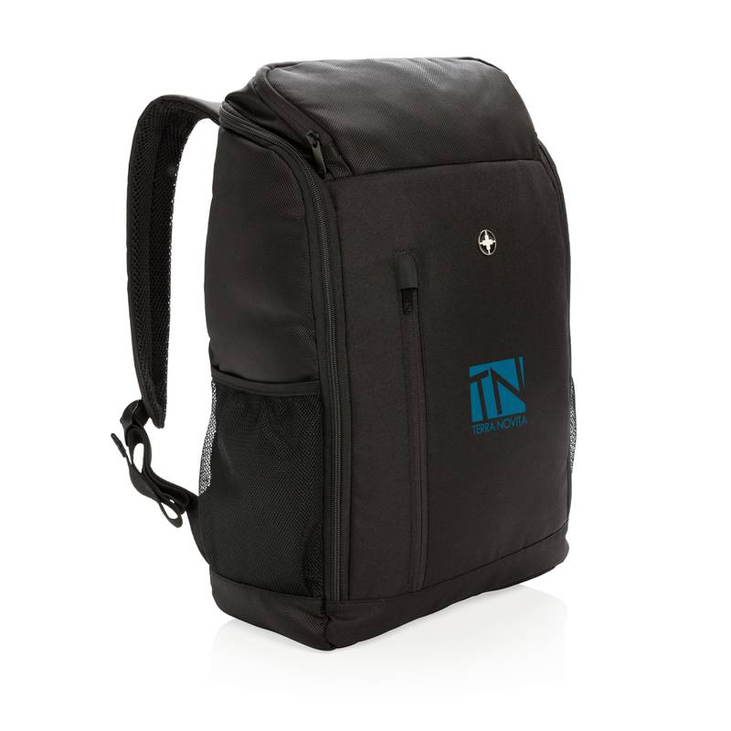 Swiss Peak RFID batoh pre 15" notebook s ľahkým prístupom, čierna