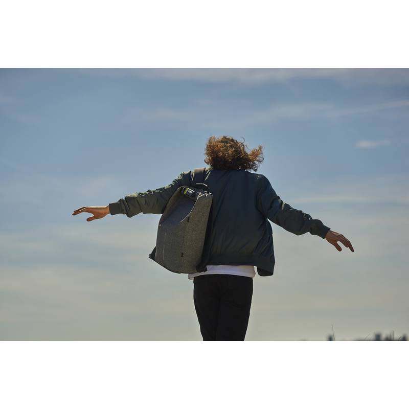 Nedobytný batoh Bobby Urban, sivá Nedobytný batoh Bobby Urban, sivá