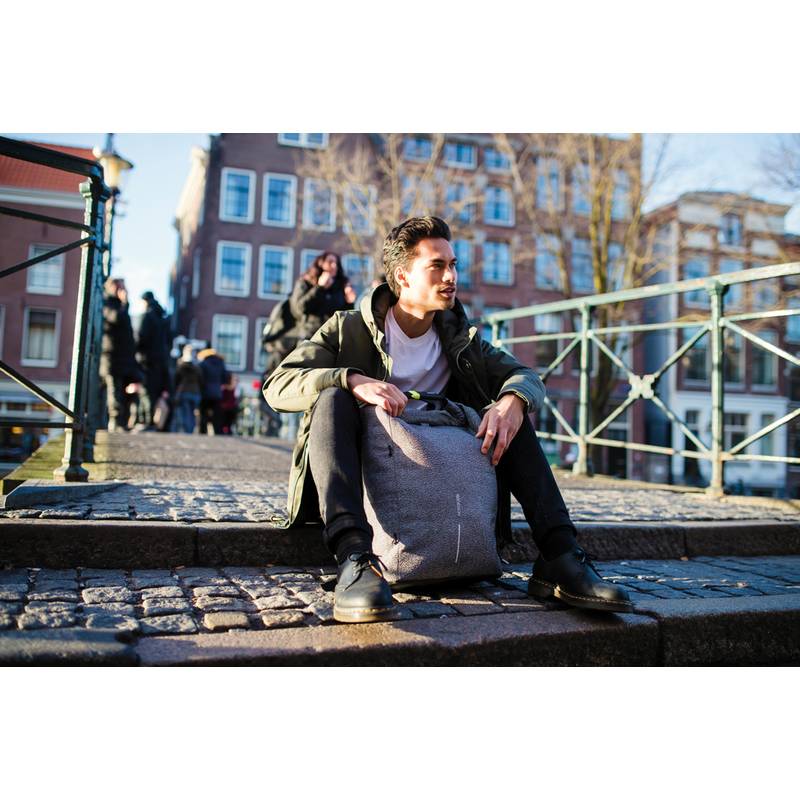 Nedobytný batoh Bobby Urban, sivá Nedobytný batoh Bobby Urban, sivá