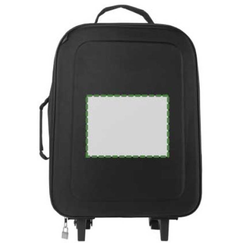 Skládací kufr na kolečkách, černá Skládací kufr na kolečkách, černá