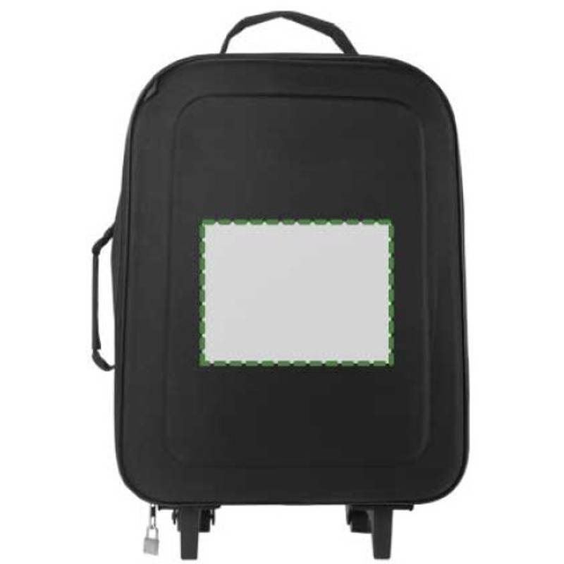 Skládací kufr na kolečkách, černá Skládací kufr na kolečkách, černá