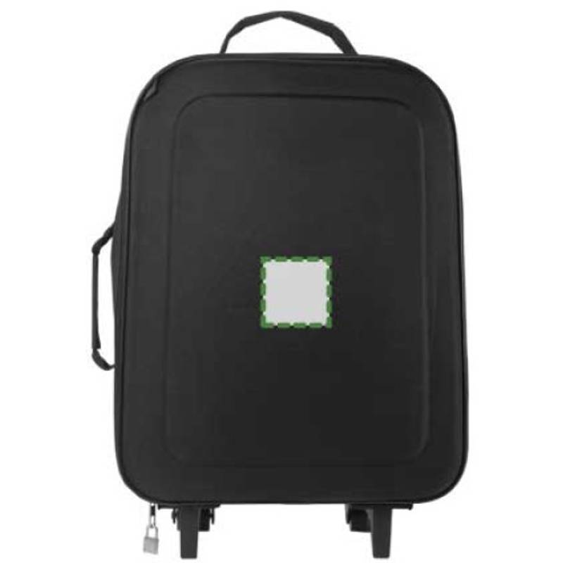 Skládací kufr na kolečkách, černá Skládací kufr na kolečkách, černá