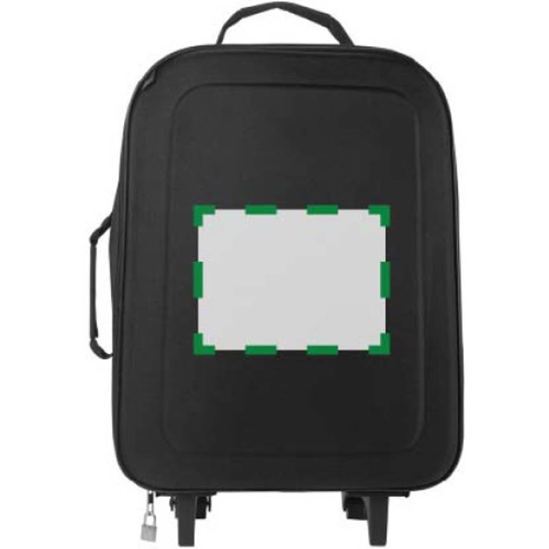 Skládací kufr na kolečkách, černá Skládací kufr na kolečkách, černá