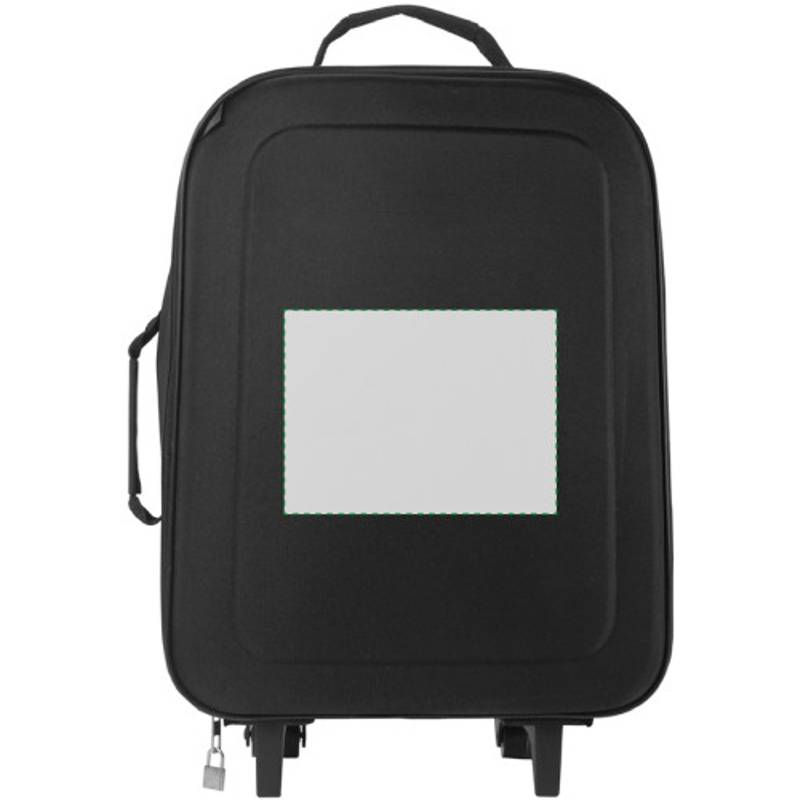 Skládací kufr na kolečkách, černá Skládací kufr na kolečkách, černá