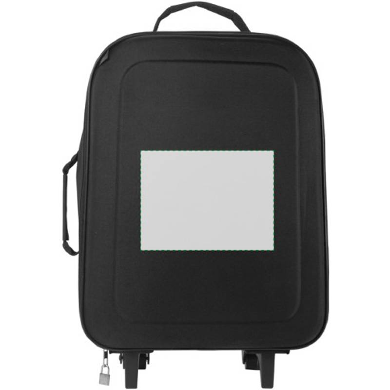 Skládací kufr na kolečkách, černá Skládací kufr na kolečkách, černá