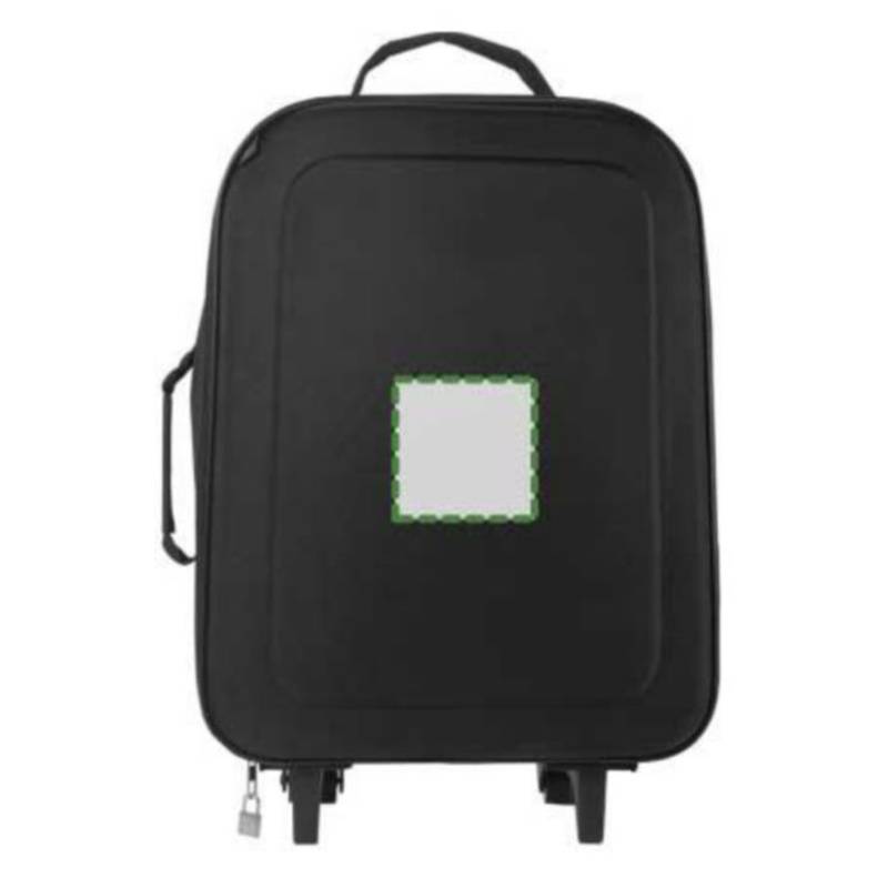 Skládací kufr na kolečkách, černá Skládací kufr na kolečkách, černá